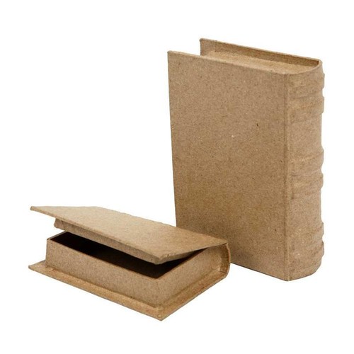 Book shaped boxes craft - book,