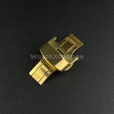 10-22mm Gold Deployment Clasp