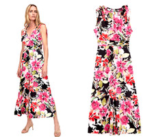 ZARA FLORAL JUMPSUIT