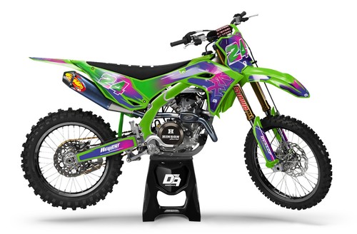 Kawasaki motocross graphics - kawasaki, mx
