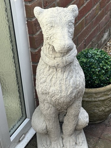 Large stone lurcher - large, lurcher/grey