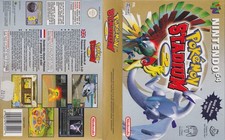 Pokemon Stadium 2 N64 Game Case Box + Cover Art Work Only (No Game)