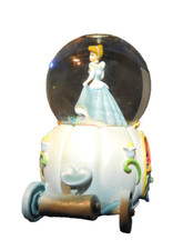 Mini Disney Store Snow Globe with Cinderella with Carriage