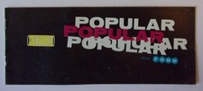 FORD POPULAR 100E orig 1961 UK Mkt Small Format Sales Brochure