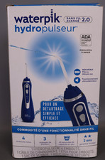 Waterpik Cordless Advanced Water Flosser - 4 Tips  ADA Accepted  Rechargeable