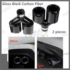 Dual Car Carbon Fiber Exhaust