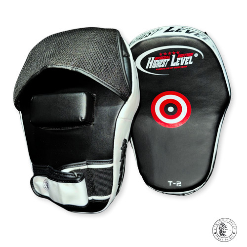 Curved thai pads kickboxing - thai, pads,