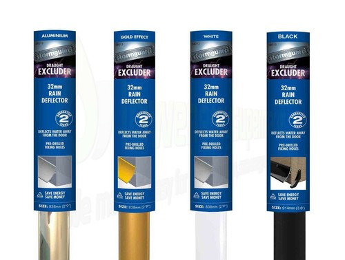 Rain water door deflector bar - rain,
