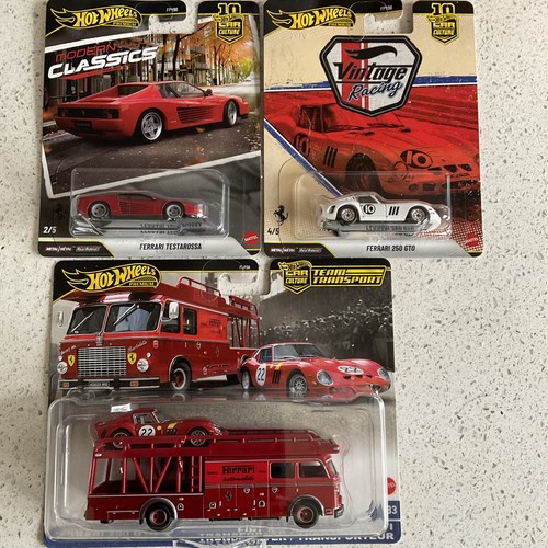 Hot wheels ferrari team - hot,