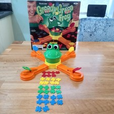 Vintage Greedy Green Frog Game