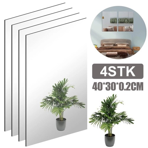 4pcs non glass mirror flexible - non,