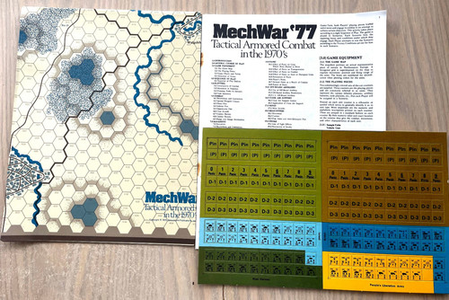 Mechwar tactical armored - '77, :