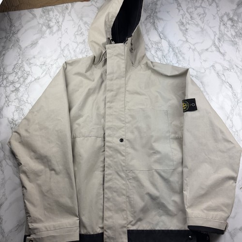 Stone island hooded jacket - jacket, xxl