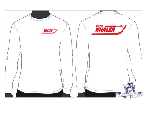Boston whaler long - sleeve, logo