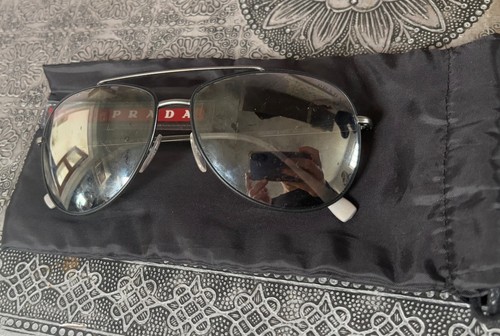 Prada mirror sunglasses with - mirror,