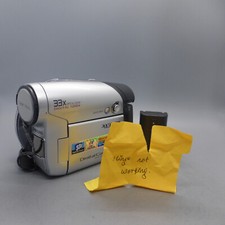 Samsung VP-DC161 Handheld DVD-RW Camcorder Silver Tested *Read*