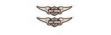 HARLEY DAVIDSON WINGS CLASSIC Stickers / Decals  x2