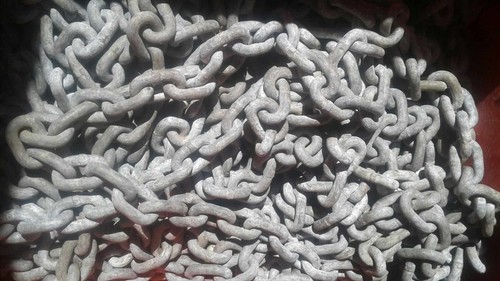 8mm galvanised anchor - galvanised, anchor/mooring