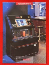 NSM Performer Grand Jukebox Flyer Music RARE Memorabilia