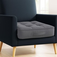 Dark Grey Armchair Booster