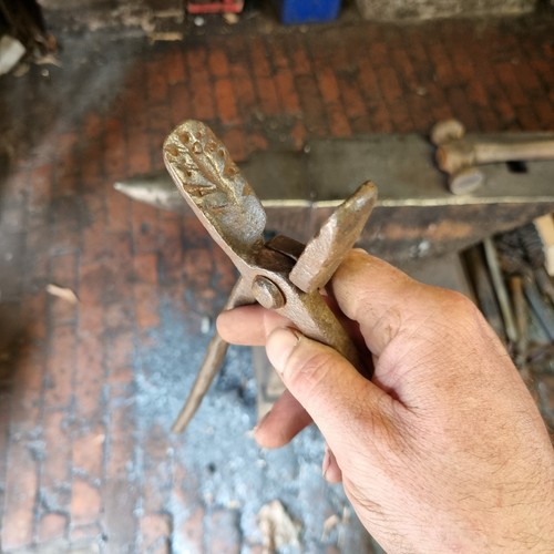 Blacksmiths tongs - blacksmiths,