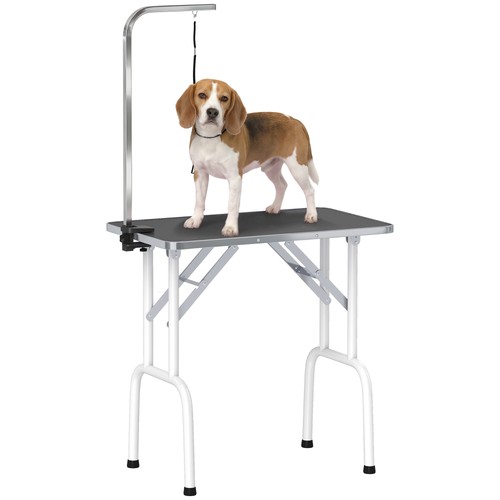 Pawhut foldable dog grooming - foldable,