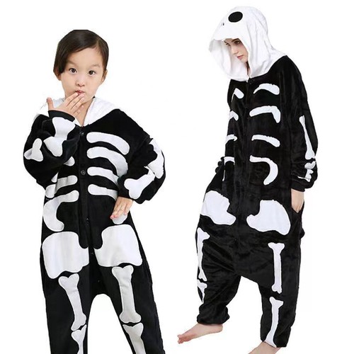 Adult kids skeleton pajamas - adult/kids,