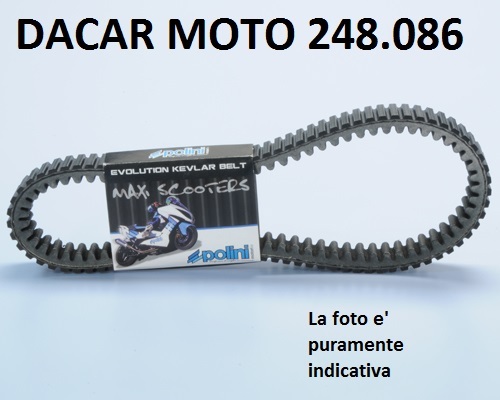 248 086 variator belt - 248.086,