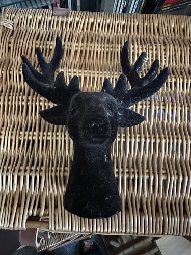 Unbranded small black flocked - unbranded,