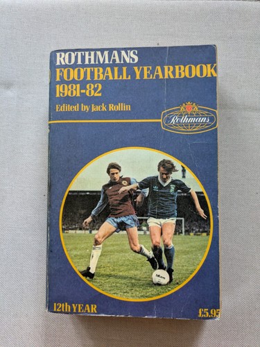 Rothmans football yearbook - rothmans,