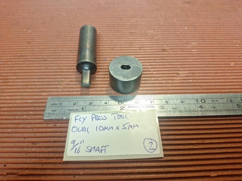Fly press tool 10mm 5mm - fly, oval