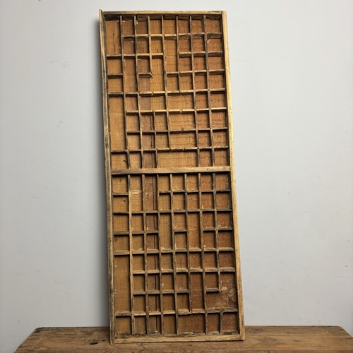 Vintage wooden printers tray - printers,