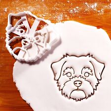 Norfolk Terrier Face Cookie