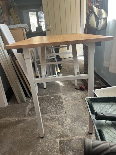 Wooden top trestle table - top,
