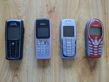 4 Old Vintage Mobile Phones -