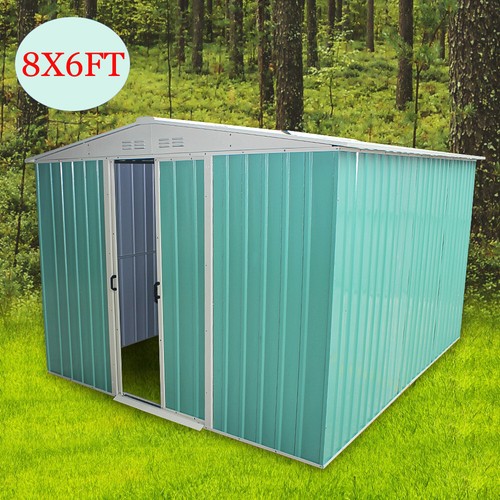New 8x6 metal garden - new,