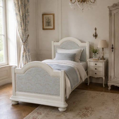 Single vintage french bed - vintage,
