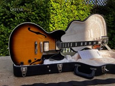 ♚UNDER THE BED !♚2013 Gibson MIDTOWN CUSTOM♚es♚Tobacco Burst♚Blocks♚OHSC♚335*339