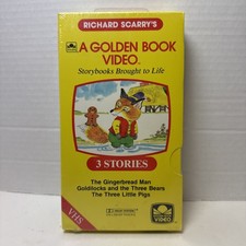 VHS Richard Scarry 3 Stories