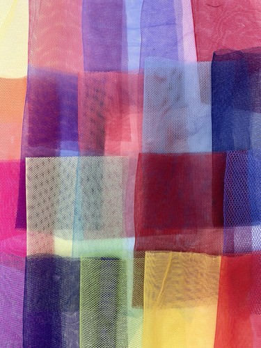 Multicoloured sari tulle - sari, &
