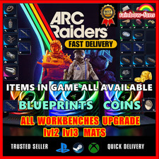 ARC RAIDERS🔥BLUEPRINTS✅All  Workbenches Mats✴️COINS MATERIALS🔥FAST DELIVERY🚀