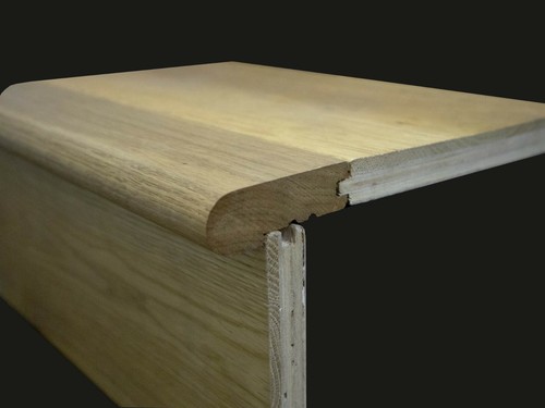 Natural oiled solid oak stair - oak,