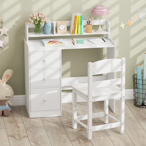 Wooden children writing desk - wooden,