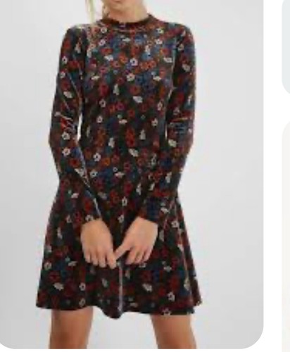Topshop velvet mini dress - mini,