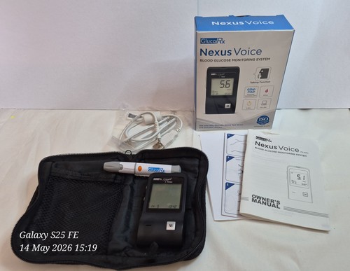 Nexus voice blood glucose - nexus,