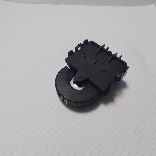 Interior fan button for