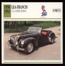 1950 - 1953 Lea Francis 2  1/2