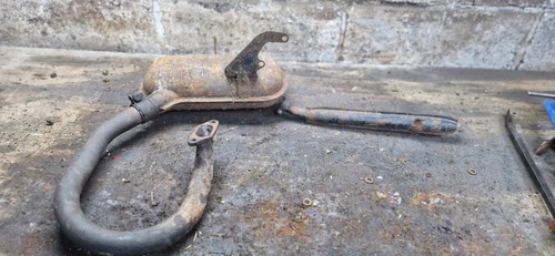 Lambretta exhaust pipe - s2,