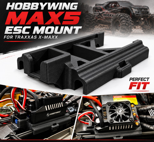 Hobbywing max5 esc mount - hobbywing,