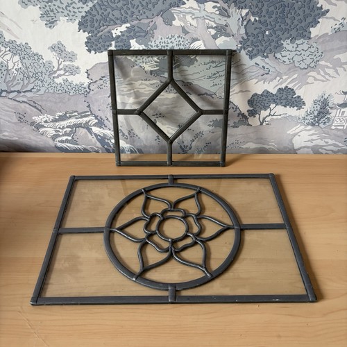 Decorative leaded clear - clear, glass